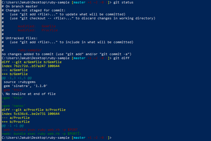 Example of the wrong contrast between colors in Powershell.