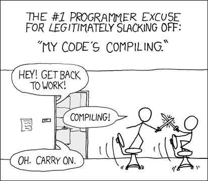 XKCD compiling classic